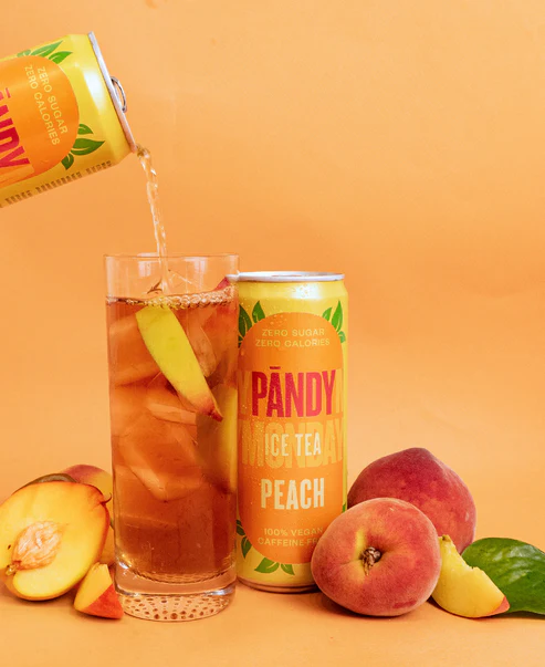 GUMIMI PANDY Gėrimas Ice Tea Peach Tray02