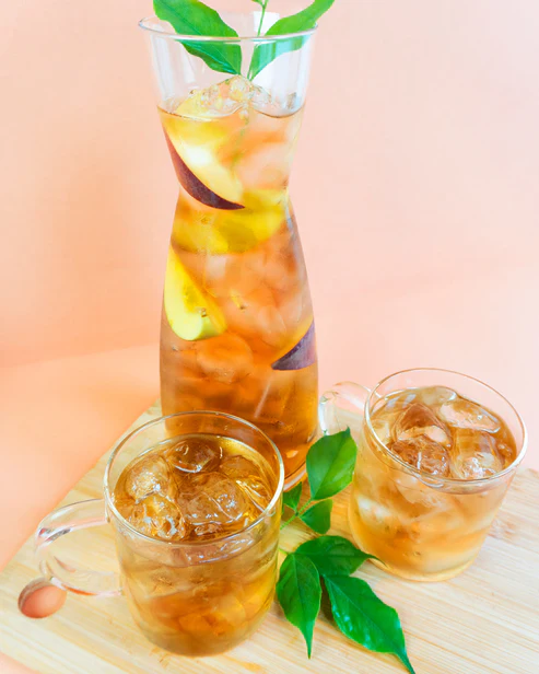 GUMIMI PANDY Gėrimas Ice Tea Peach Tray03