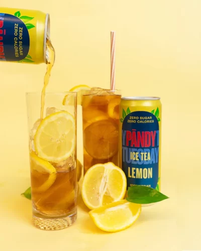 Samaran Pandy Gėrimas PANDY Ice Tea Lemon Tray | GUMIMI