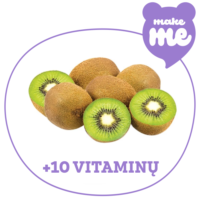 Gumimi Make Me guminukų mišinys Kivių skonio+10 vitaminų